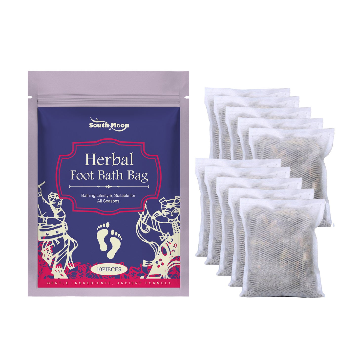 Argy Wormwood Extract Foot Bath Foot Wrap Temperature Care